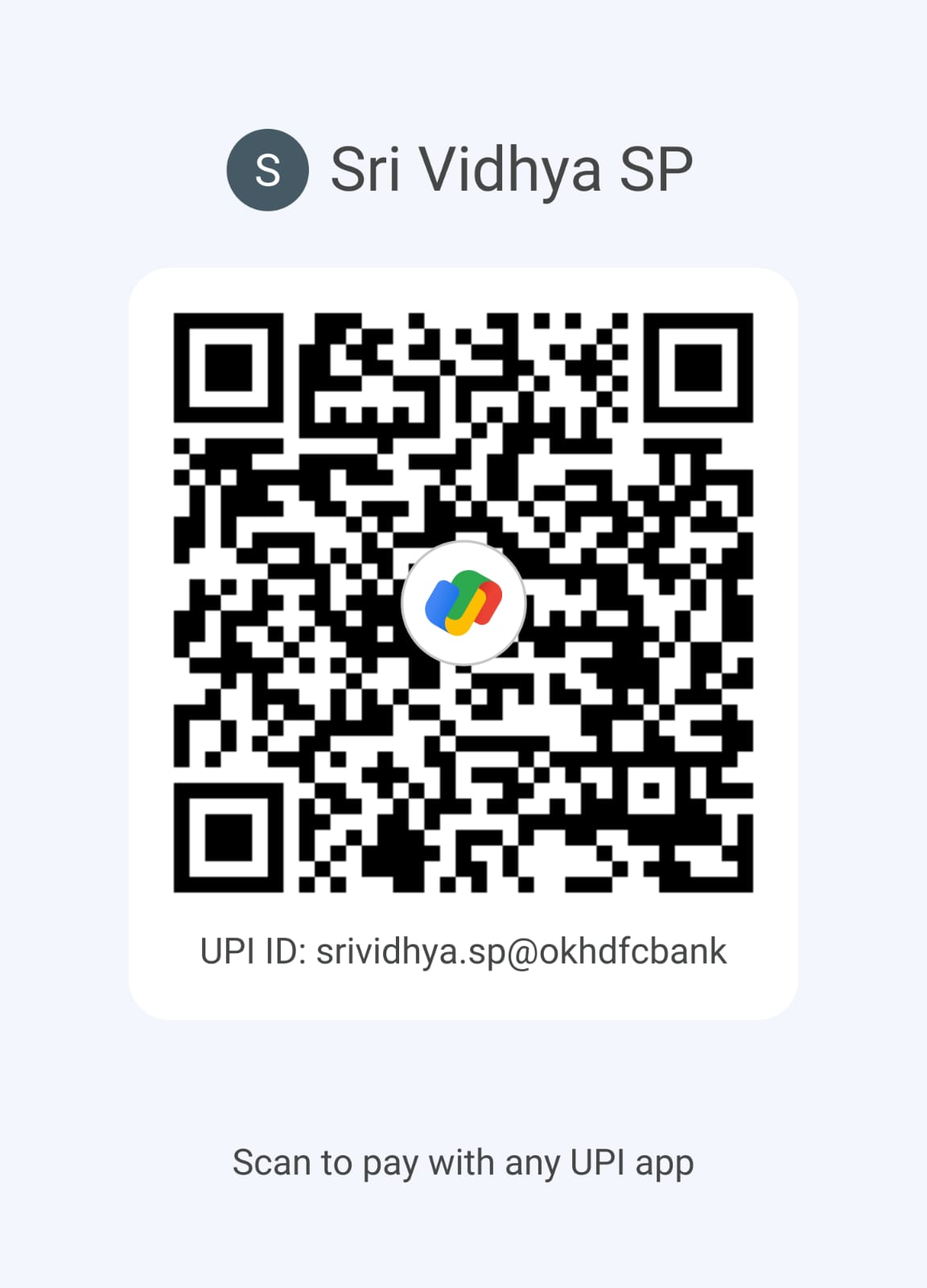 Payment QR Code